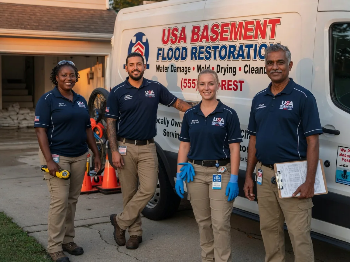 Basement Flood Cleanup company in Levant, ME